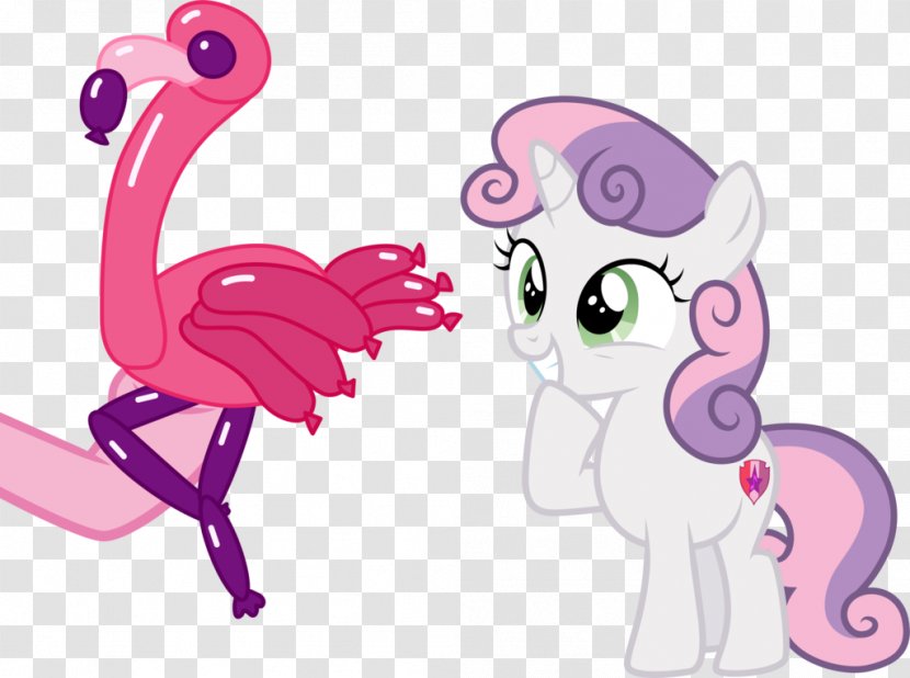 My Little Pony: Friendship Is Magic - Cartoon - Season 5 Sweetie Belle Rarity Pinkie PieBalloon Transparent PNG