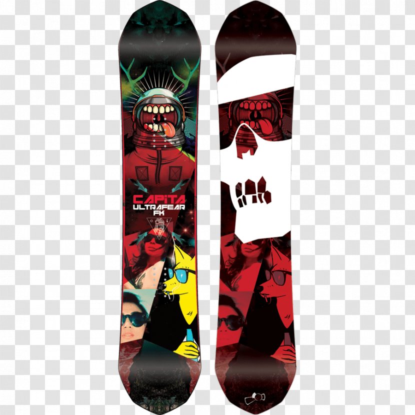 Snowboarding Capita Skateboard Freeriding - Ski Geometry - Snowboard Transparent PNG