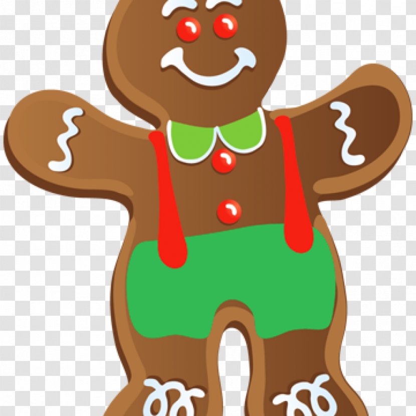 Clip Art The Gingerbread Man Biscuits - Dessert - Cookies Clipart Transparent PNG