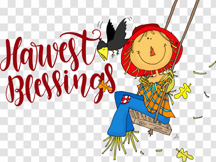 Harvest Blessings Thanksgiving Autumn Transparent PNG