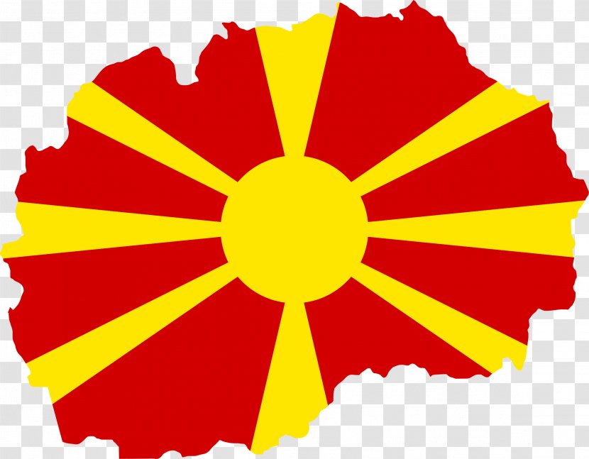 Flag Of The Republic Macedonia Socialist Map National - Symmetry - Traditional Culture Transparent PNG