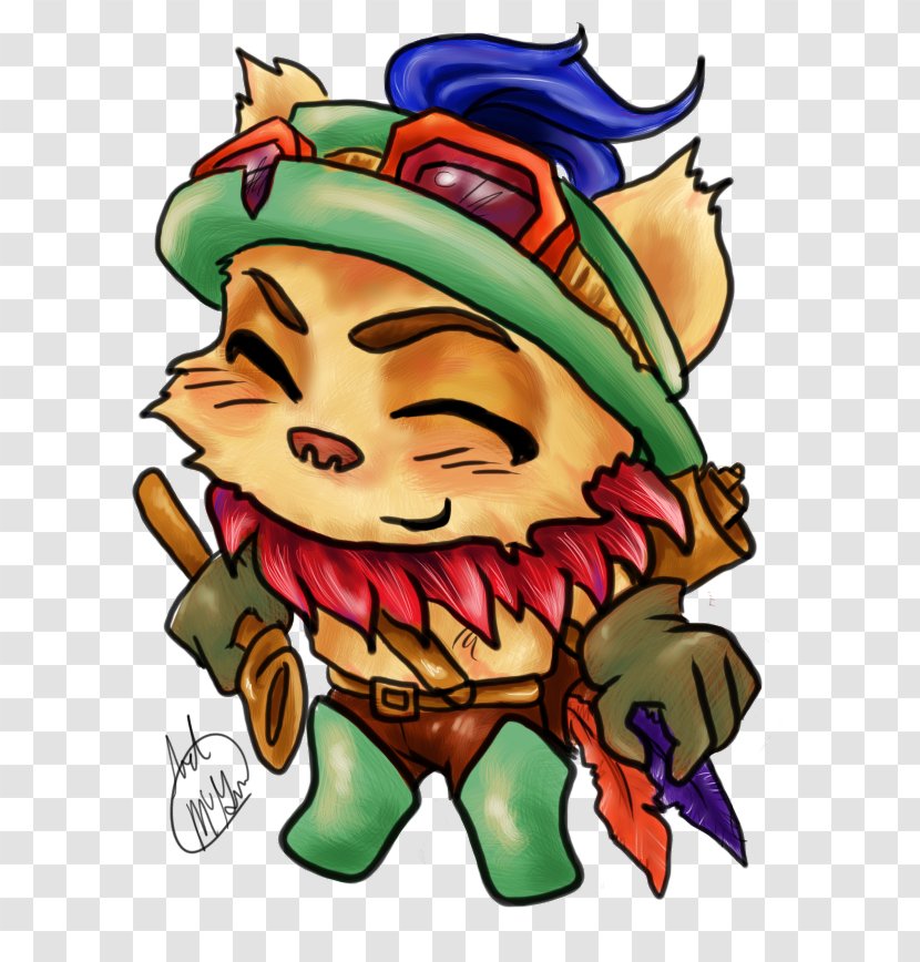 Human Behavior Cartoon Animal Clip Art - Artwork - Teemo Transparent PNG