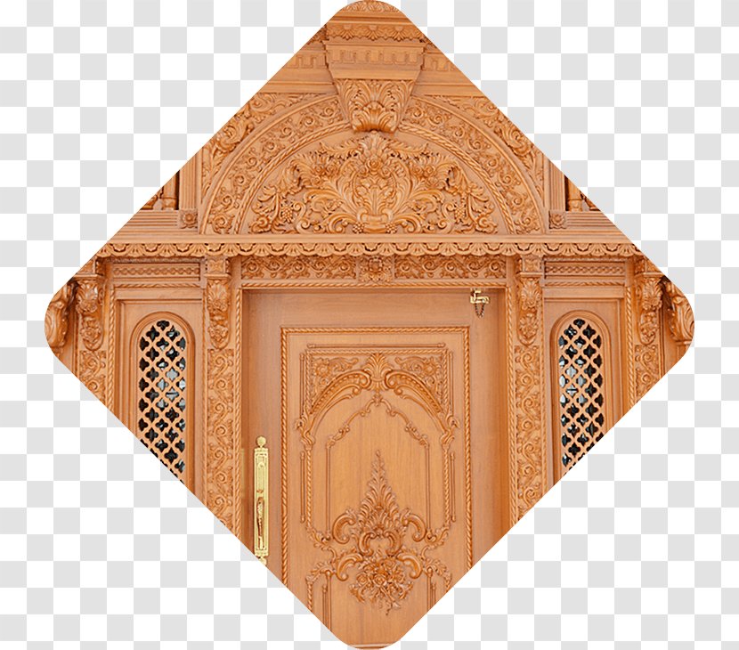 Wood Carving Window Door - Interior Design Services - Caving Transparent PNG