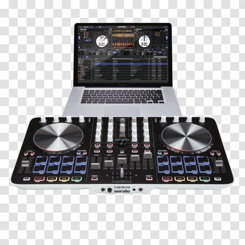 DJ Controller Disc Jockey Reloop Beatmix 4 Traktor Audio Mixers - Tree - Musical Instruments Transparent PNG