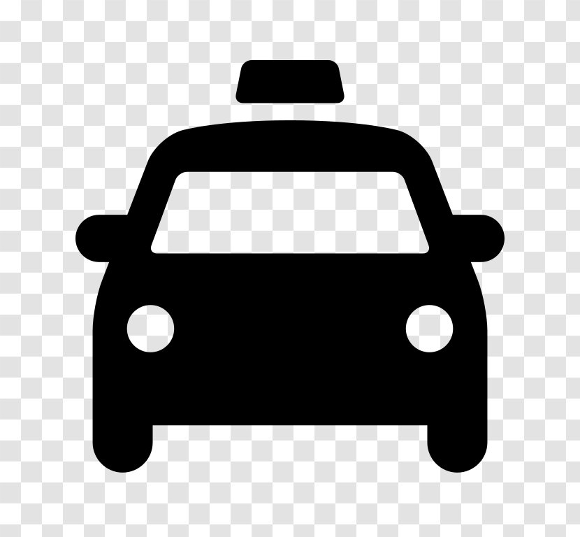 Taxi Transport Chauffeur Limousine - Car Icon Transparent Black Transparent PNG