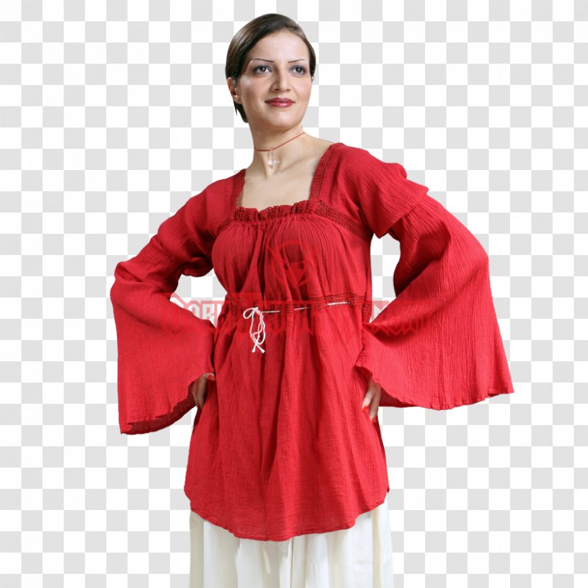 Robe Shoulder Dress Sleeve Blouse Transparent PNG