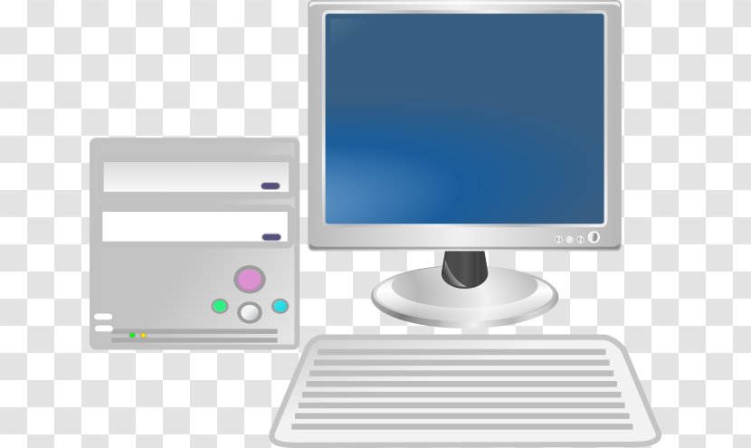Workstation Desktop Computers Clip Art - Electronic Device - Computer Transparent PNG
