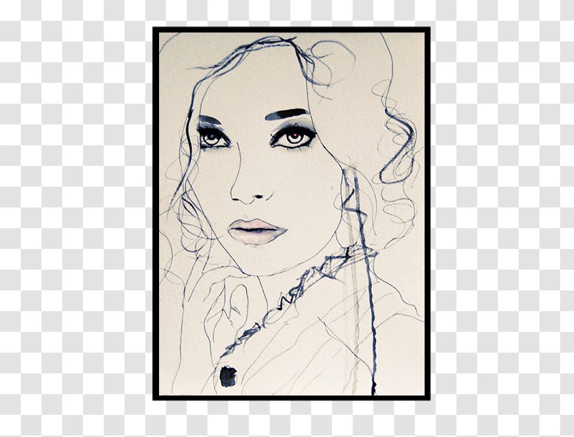Fashion Illustration Drawing Sketch - Tree - Painting Transparent PNG