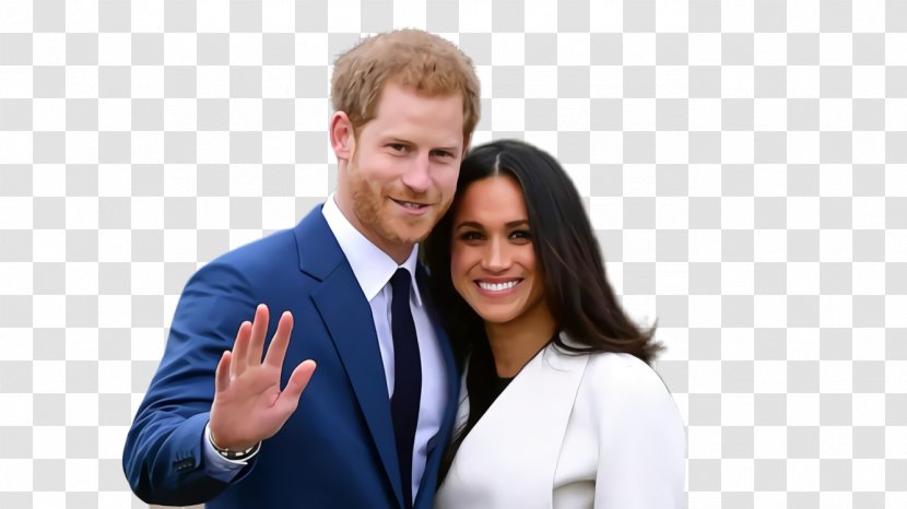 Wedding Of Prince Harry And Meghan Markle Engagement Marriage British Royal Family - Gesture Transparent PNG