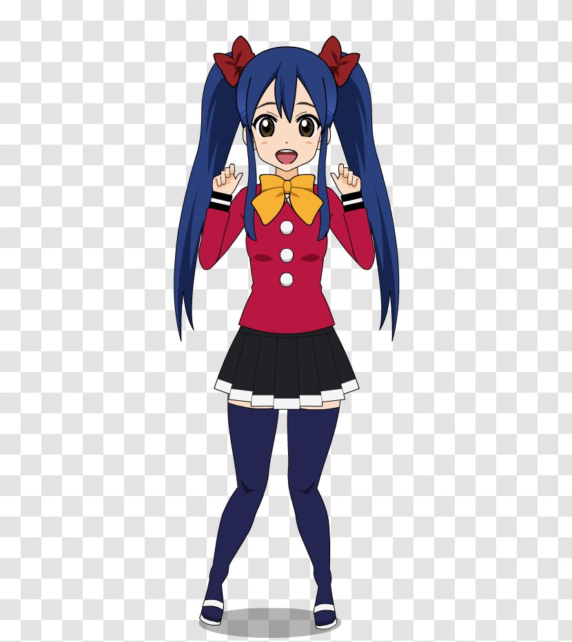 Wendy Marvell Fairy Tail Fan Art Character - Cartoon Transparent PNG