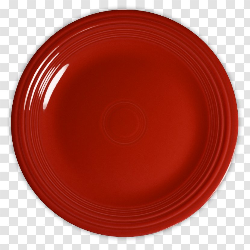 Plate Red - Dinnerware Set - Image Transparent PNG
