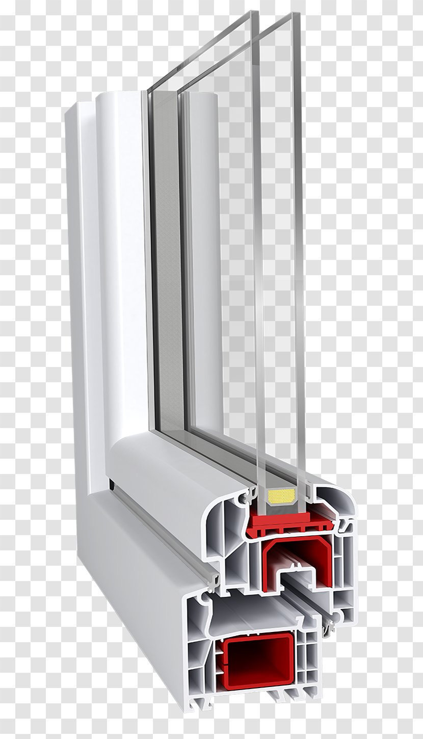 Window Aluplast Plastic Thermal Transmittance Door - Salamander Transparent PNG