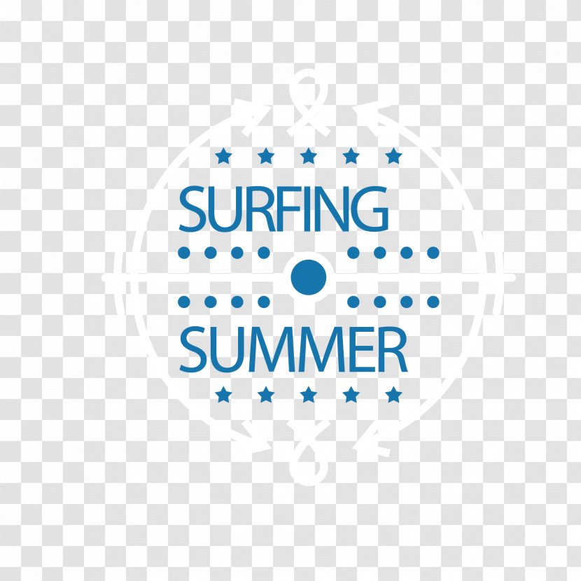 Big Wave Surfing Illustration - Great WordArt Transparent PNG