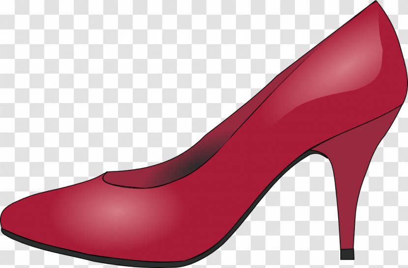 High-heeled Footwear Shoe Clip Art - Highheeled - Track Clipart Transparent PNG