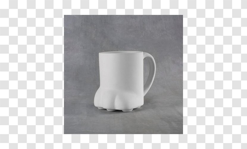 Coffee Cup Ceramic Mug Paw Saucer Transparent PNG