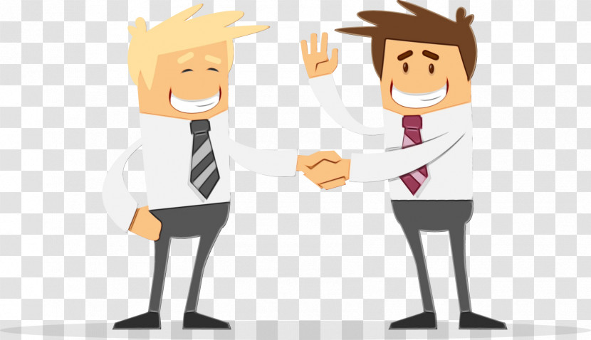 Cartoon Business Employment Team Job Transparent PNG