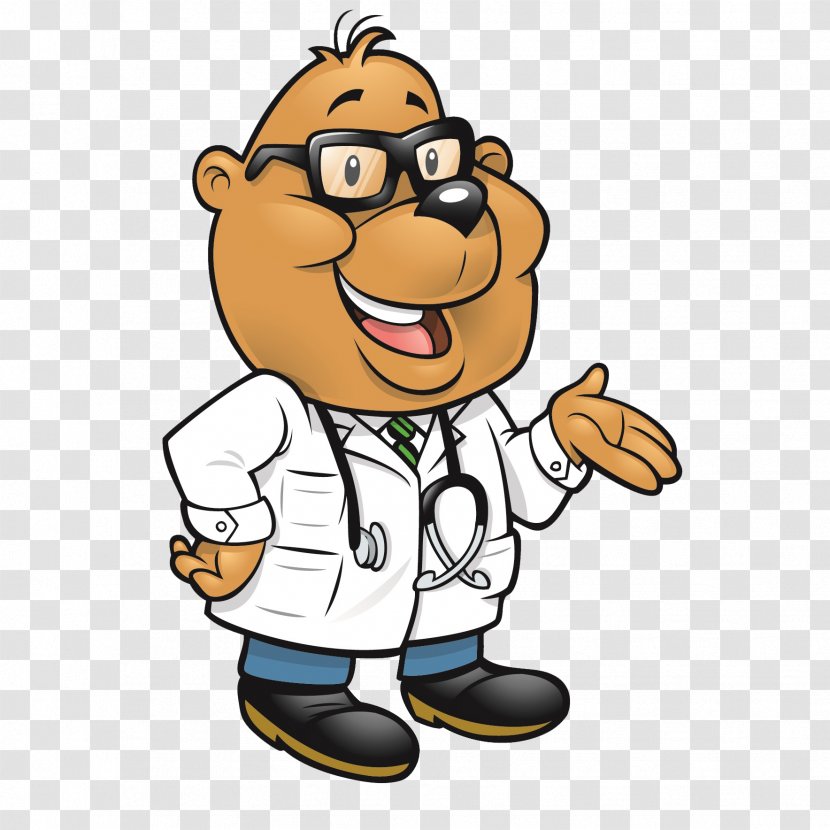 Bulldog Physician Cartoon - Dog Doctor Transparent PNG