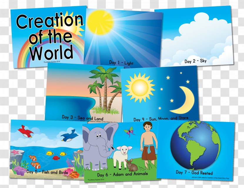 Bible Story Genesis Creation Narrative Myth - Deity - God Transparent PNG