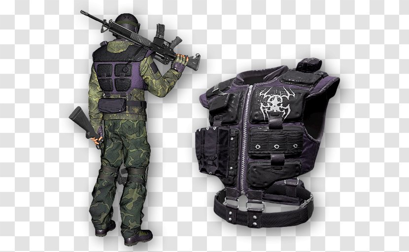 H1Z1 Military Soldier Body Armor Armour - Playerunknown S Battlegrounds - Firefighter Tshirt Transparent PNG