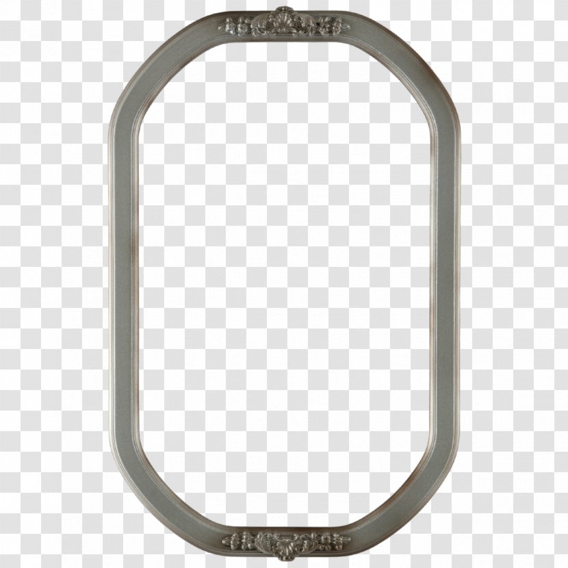 Body Jewellery Silver - Shading Frame Transparent PNG