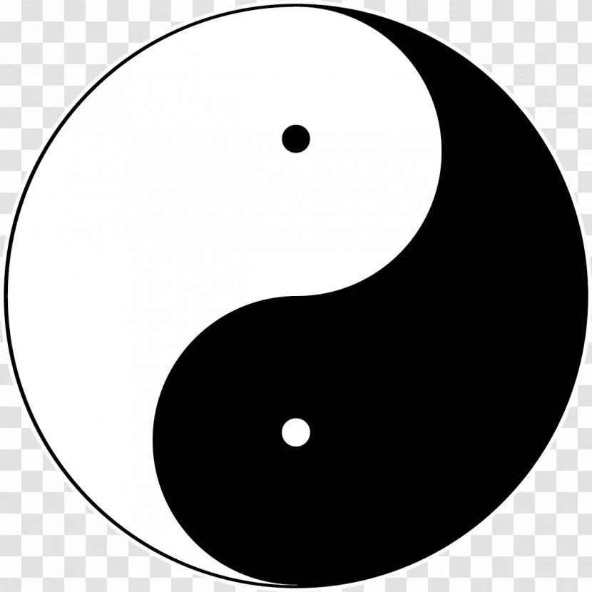 Yin And Yang Symbol Taijitu Taoism Clip Art - Sign - Wellness Cliparts Transparent PNG