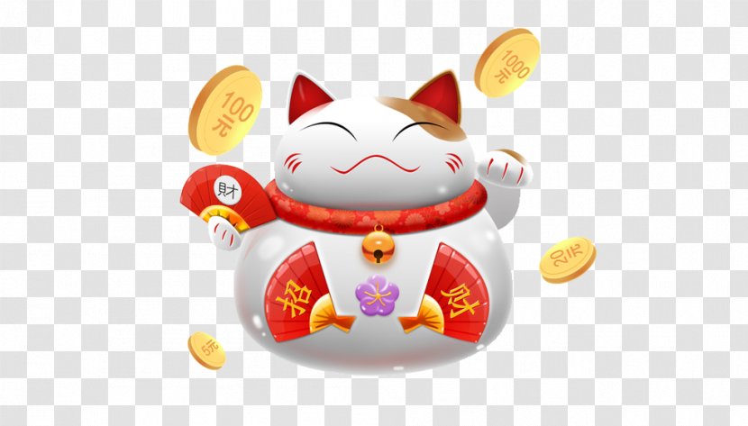 Paper Poster Drawing Cartoon - Animation - Lucky Cat Transparent PNG