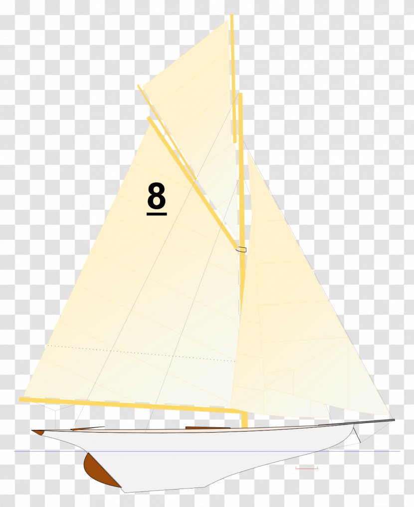 Sailing Scow Yawl Lugger - Sail Transparent PNG