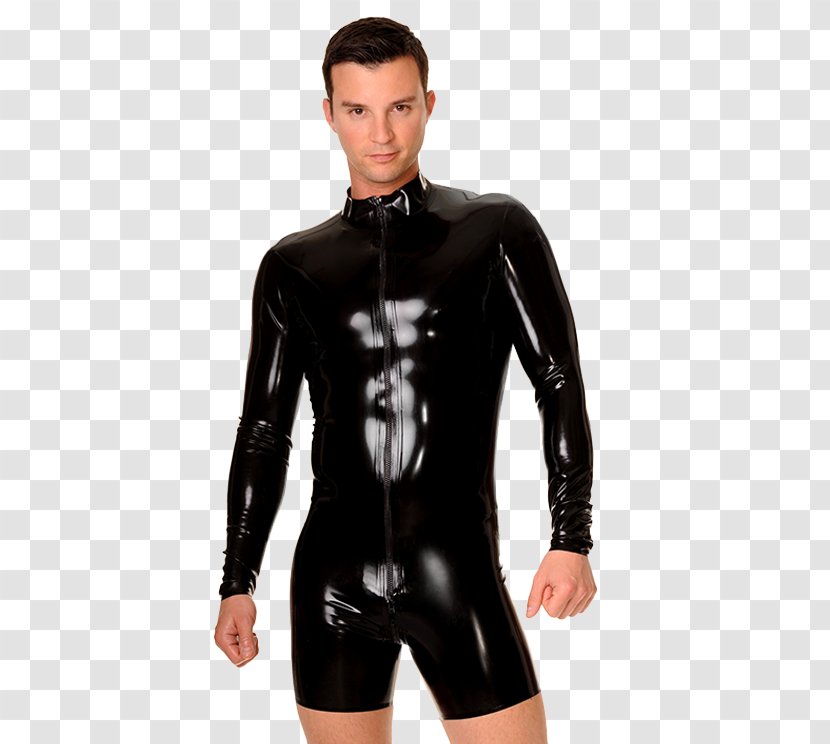 Wetsuit Neck LaTeX - Silhouette - Latex Catsuit Collar Transparent PNG