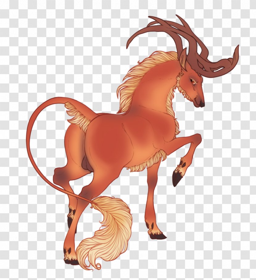 Mustang Pony Legendary Creature Cartoon Transparent PNG