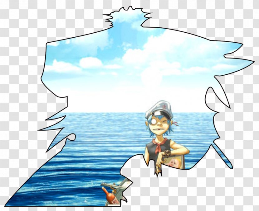 2-D Murdoc Niccals Gorillaz Porpoise - Frame - Hks Transparent PNG