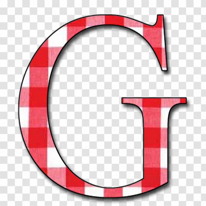 Letter Case G Alphabet Clip Art - Red - Letters Transparent PNG