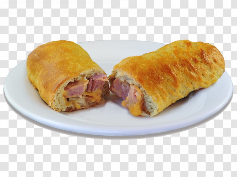 Sausage Roll Spring Popiah Pasty Cuisine Of The United States - Ham Slice Transparent PNG