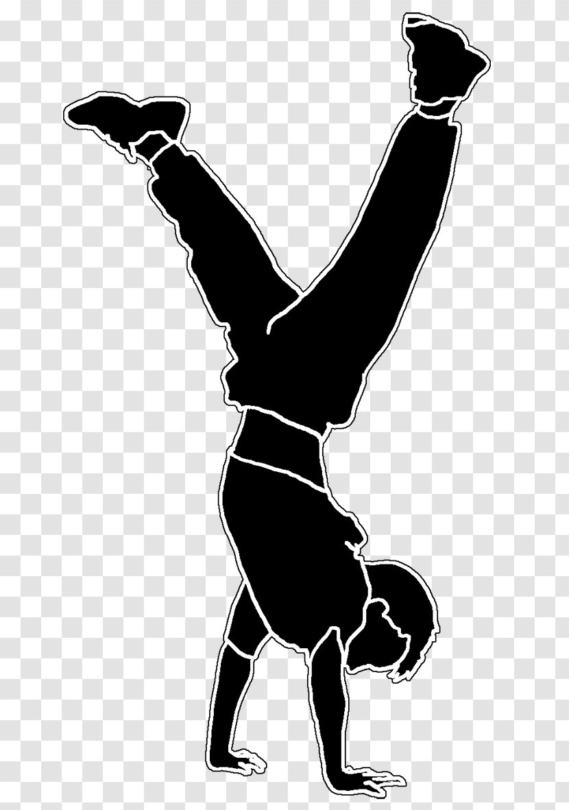 Handstand Gymnastics Child Silhouette Clip Art - Photography Transparent PNG