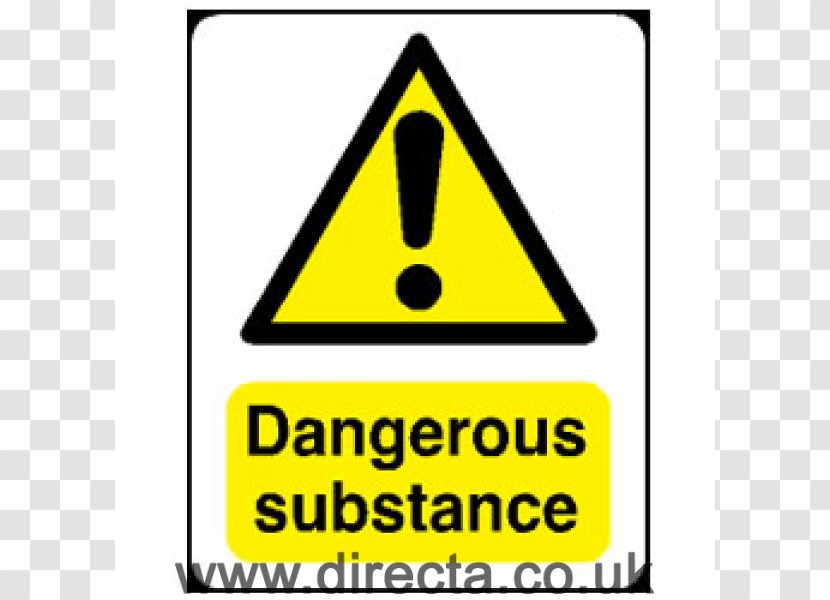 Dangerous Goods Hazard Chemical Substance Warning Sign - Text - Symbol Transparent PNG