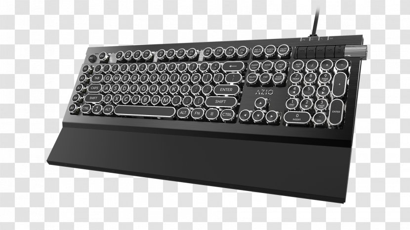 Computer Keyboard Electrical Switches Rollover Gaming Keypad Typing - Key Switch - Typewriter Transparent PNG