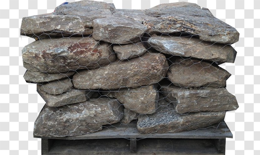 Stone Wall Outcrop Rock - Material - Fieldstone Transparent PNG