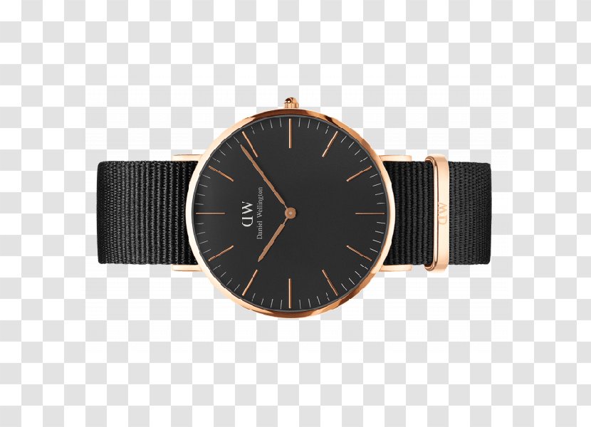 Daniel Wellington Classic Petite Watch Strap - Silver Transparent PNG