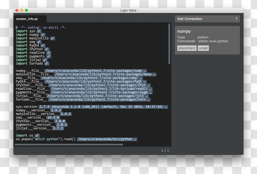 Computer Software Program Screenshot Multimedia - Anaconda Transparent PNG
