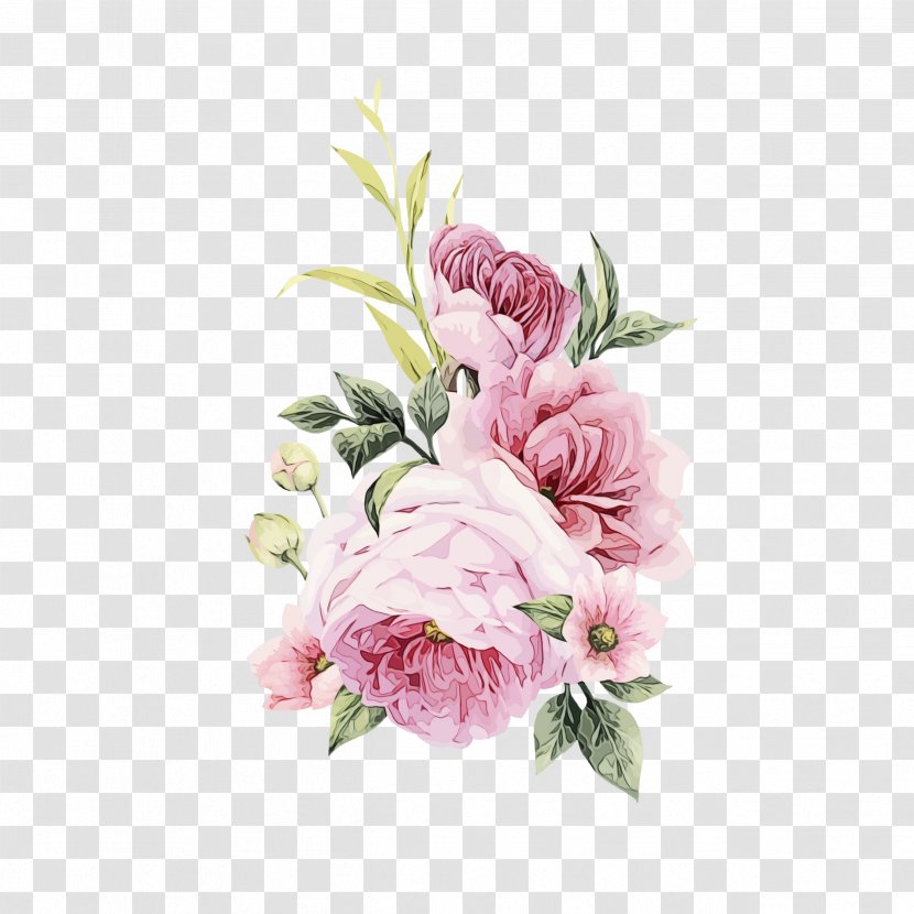 Flowers Wedding Invitation Watercolor - Bouquet - Anthurium Rose Order Transparent PNG