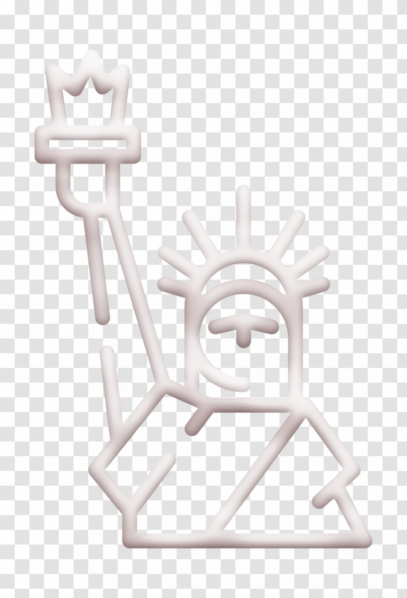 America Icon Travel & Places Emoticons Icon Statue Of Liberty Icon Transparent PNG