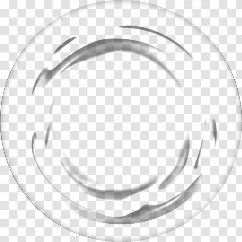 Circle Black And White Angle - Mask - Brush Transparent PNG