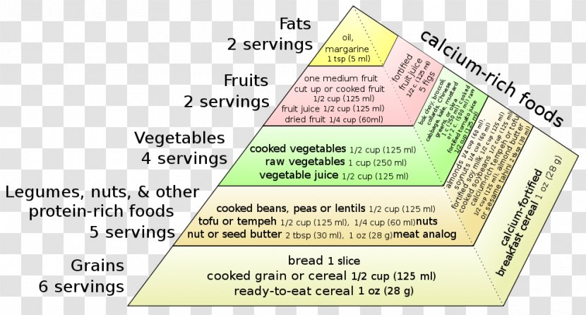 Food Pyramid Veganism Vegetarianism Nutrient - Vegetable Transparent PNG