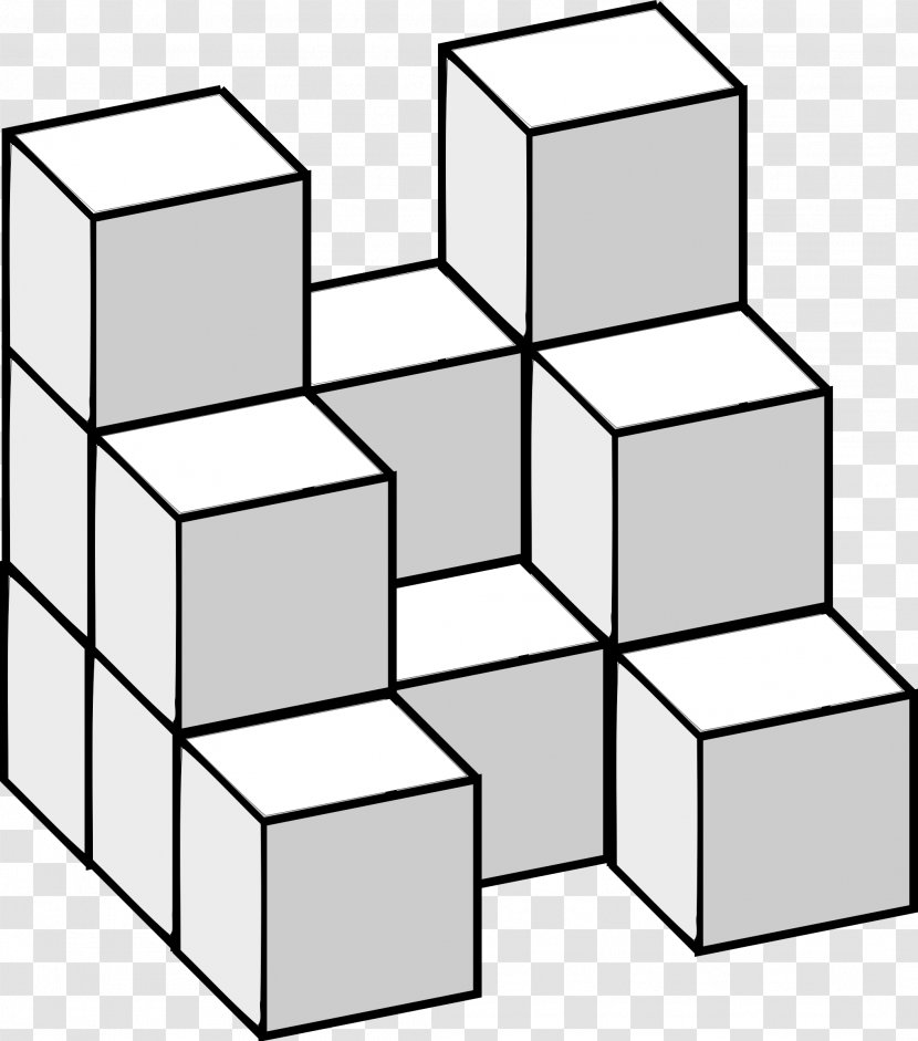 Rectangle Area Square - Black And White - Geometric Shape Transparent PNG