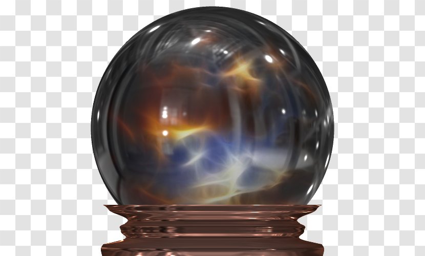 Crystal Ball Sphere Glass Quartz - Fortune Transparent PNG