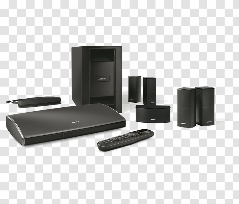 Home Theater Systems Bose Lifestyle SoundTouch 535 Series II System - Audio - Black Corporation IIIMulti-room Transparent PNG