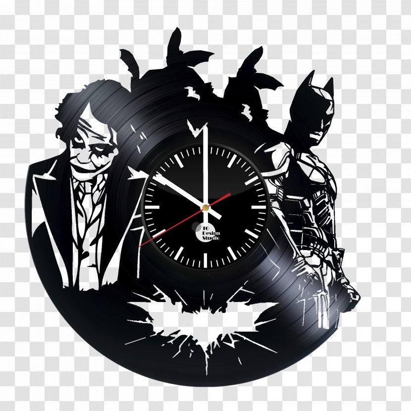 Batman Joker Harley Quinn Superhero DC Comics - Phonograph Record Transparent PNG