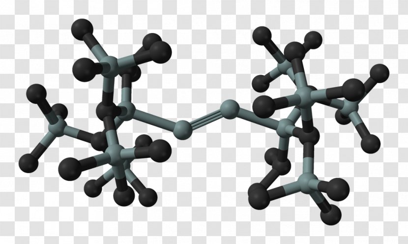 Disilyne Molecule Silicon Chemical Compound Bond - Silane - Atom Transparent PNG
