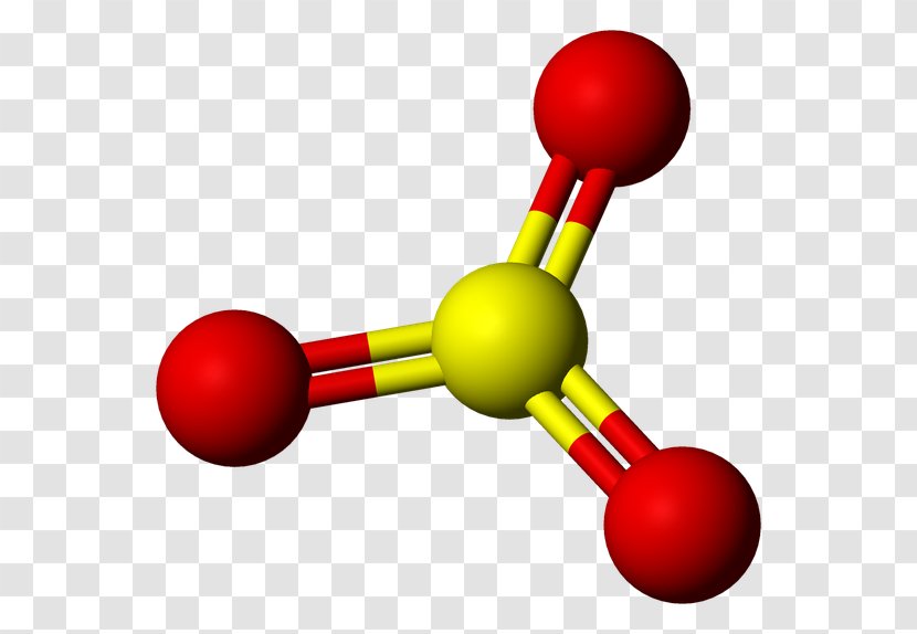 Sulfur Trioxide Molecular Geometry Molecule Dioxide - Orbital Hybridisation Transparent PNG