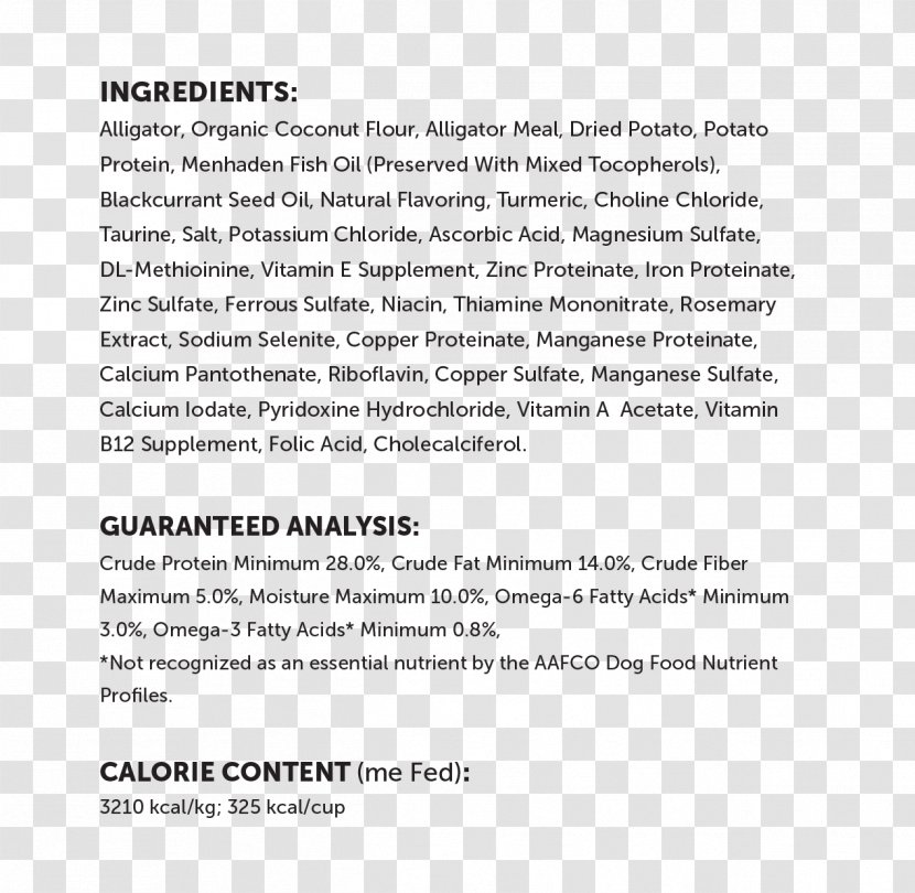 Game Meat Nutrient Dog Food Ingredient - Document - Nutrition And Health Transparent PNG