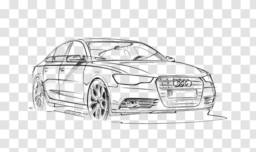 2012 Audi A6 2011 Car R8 - Artwork Transparent PNG